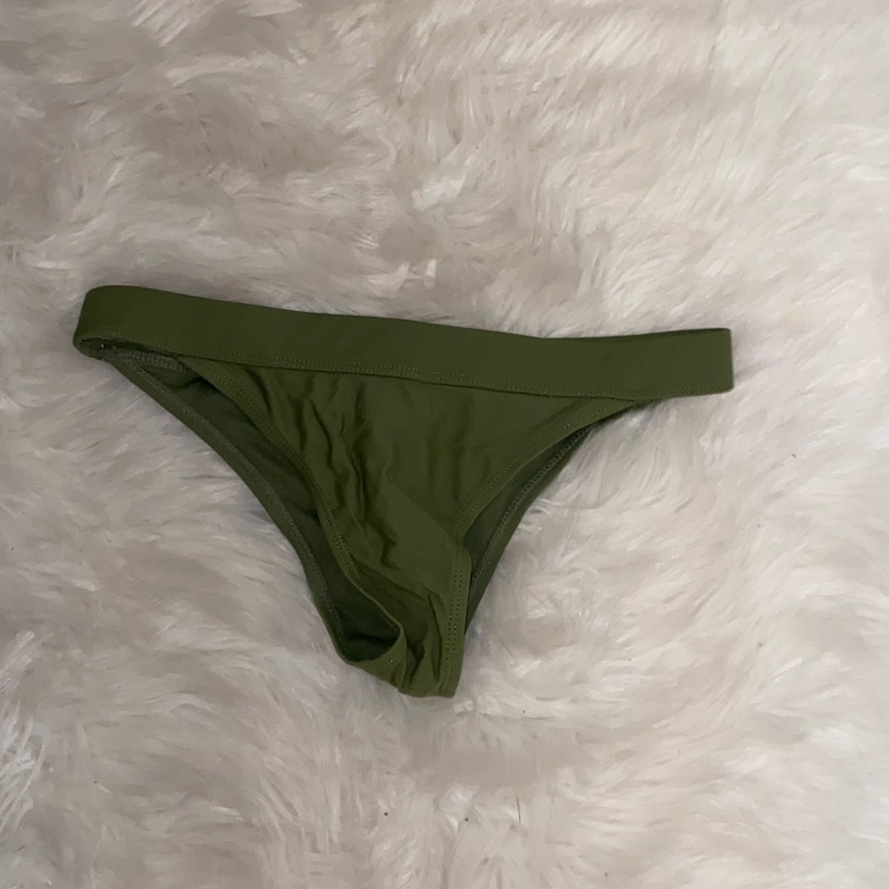 Green bikini bottoms